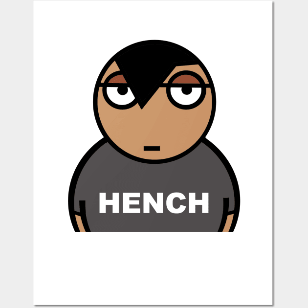 Hench tough and tasty Wall Art by Cheeky Greetings